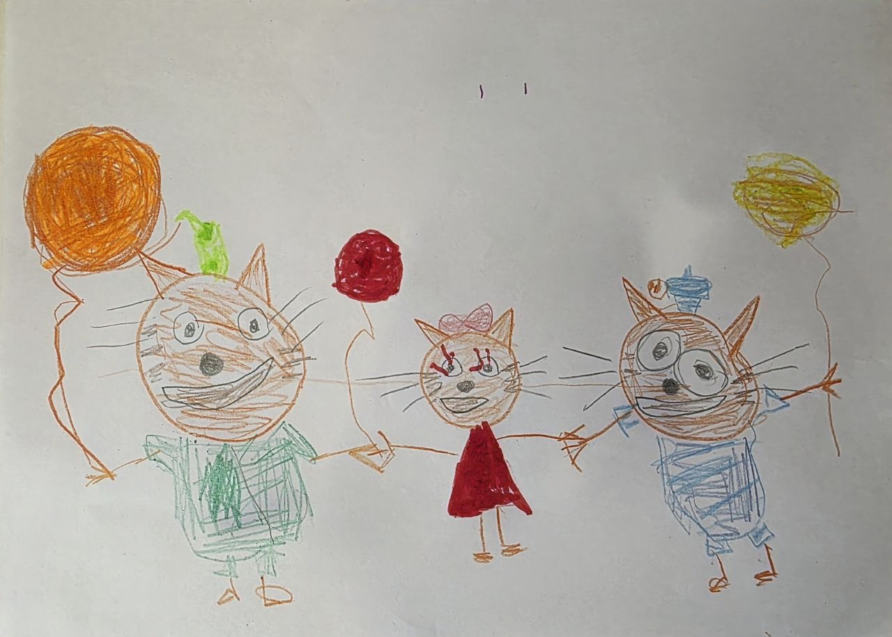 Кристиночка 3 года