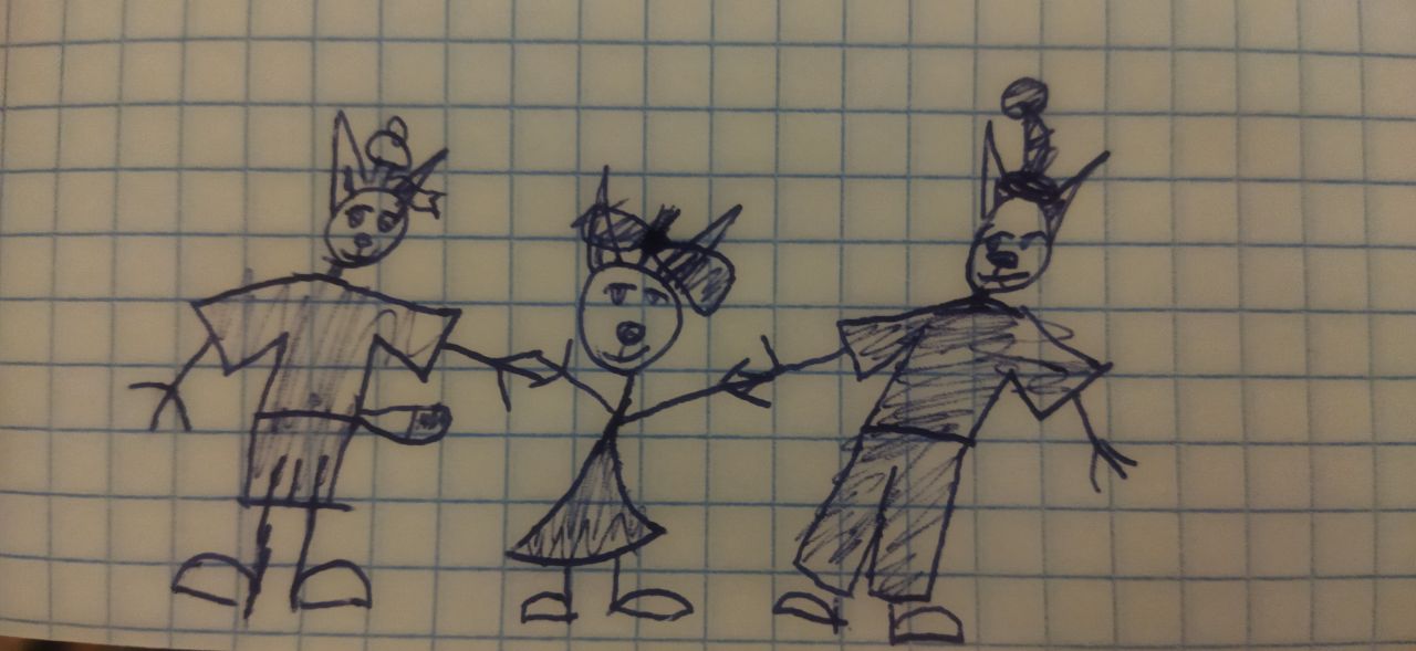 Асель и Аяз 7 лет