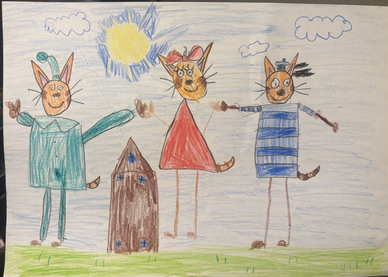 Вероничка 7 лет