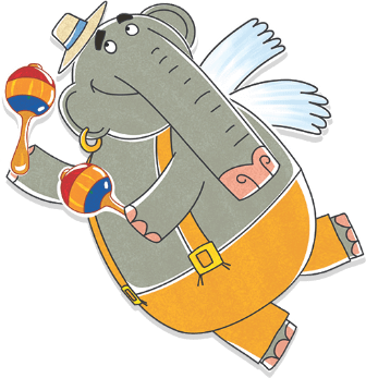 Летающие звери Elefant