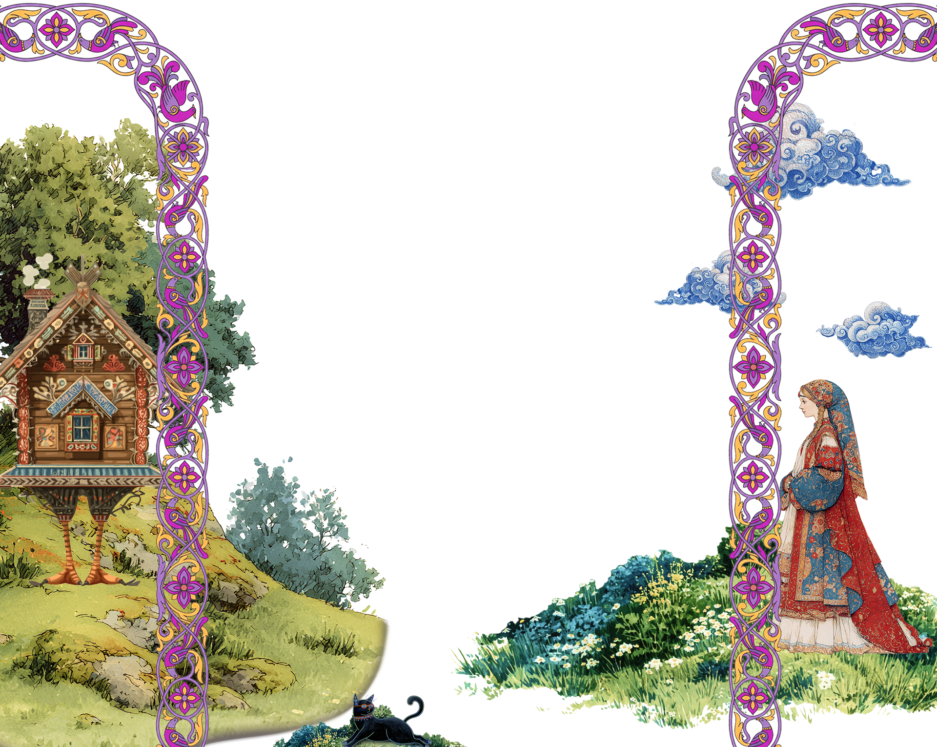 Декоративная рамка участников